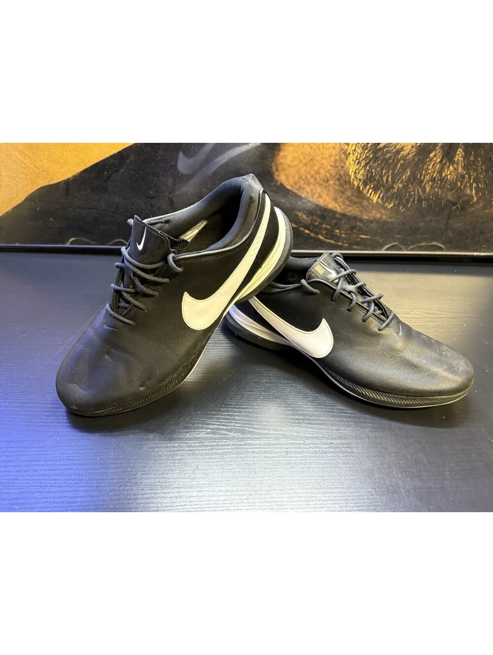 Nike Air Zoom Victory Tour 2 Golf Shoes Black White Mens Size 11.5 DJ6569-001